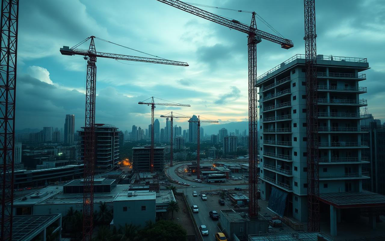 O futuro da construção civil no Brasil: tendências 2026